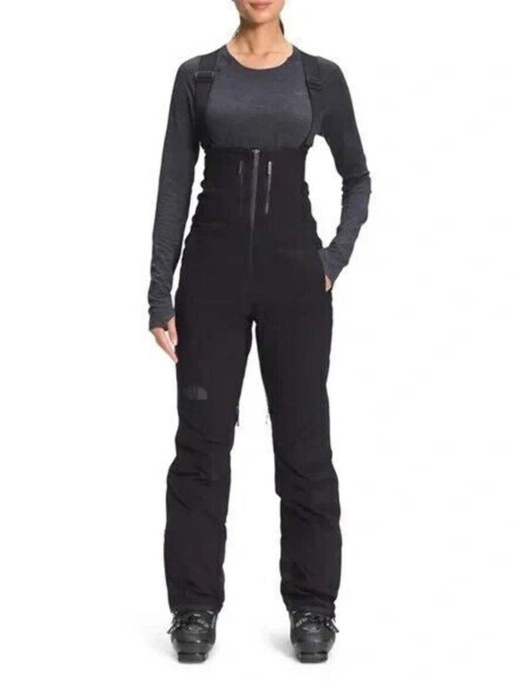 The North Face Black Amry Ski Snow Bib Women's Small NWT